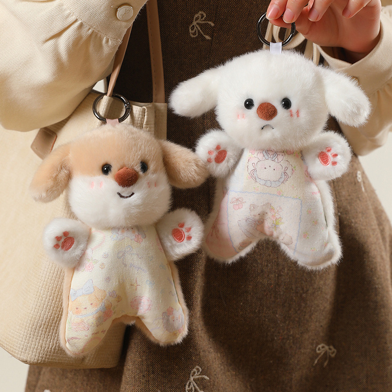 The new sugar Bean series of stress-relieving bean bags, puppies, cats, children's plush toys, soothing and cute companion toys Application Scenario