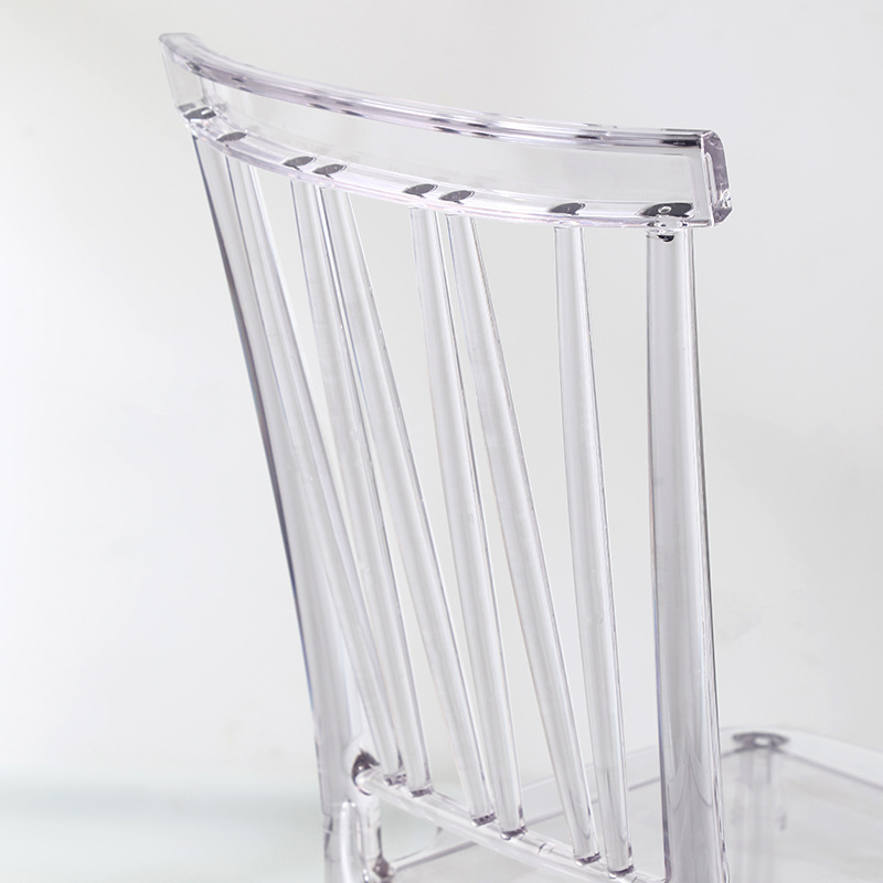 Star Factory Bamboo joint chairs, crystal chairs, stools, backrests, dining chairs, home makeup chairs, and acrylic transparent chairs for taking photos on Instagram details Picture