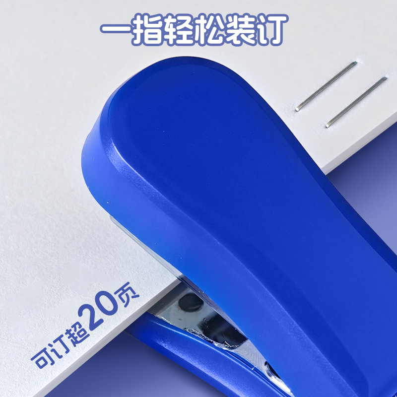 Shibode Cross-border Student Special Mini Convenient stapler, manual simple office and home small stapler details Picture
