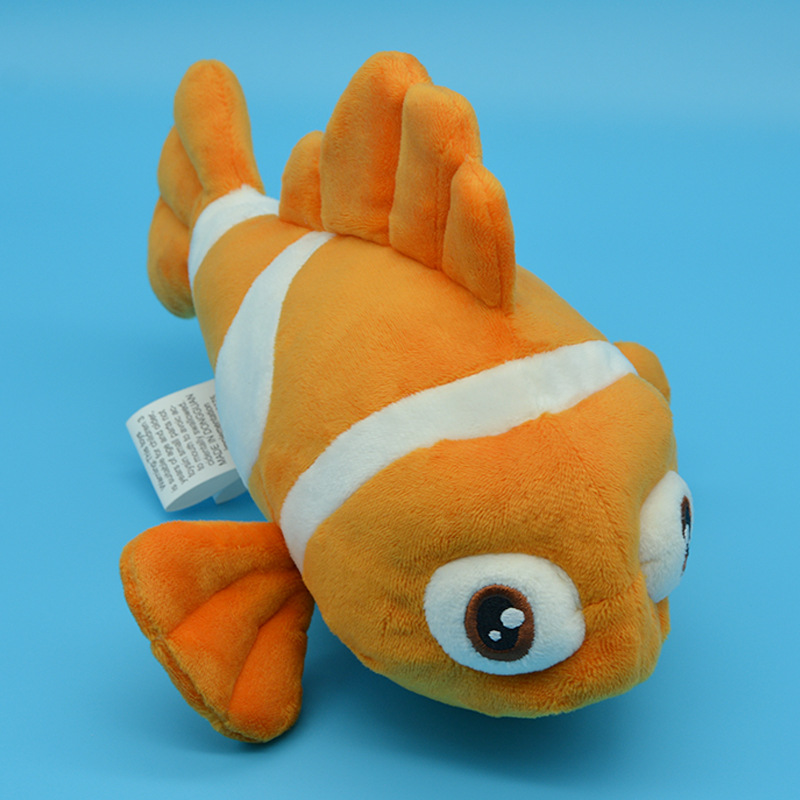 Finding Nemo Red plush toy, Marine animal clownfish doll, short plush toy Application Scenario