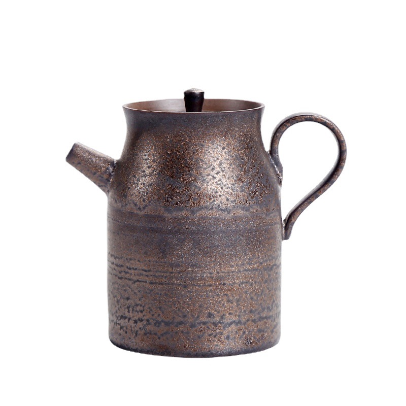 紫砂壶/茶壶/茶叶闷壶/日本/1kg银壶白底实物图