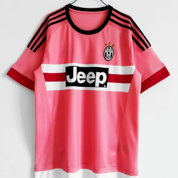 Cross-border bestseller retro Juventus short-sleeved football jersey fan version football jersey details Picture