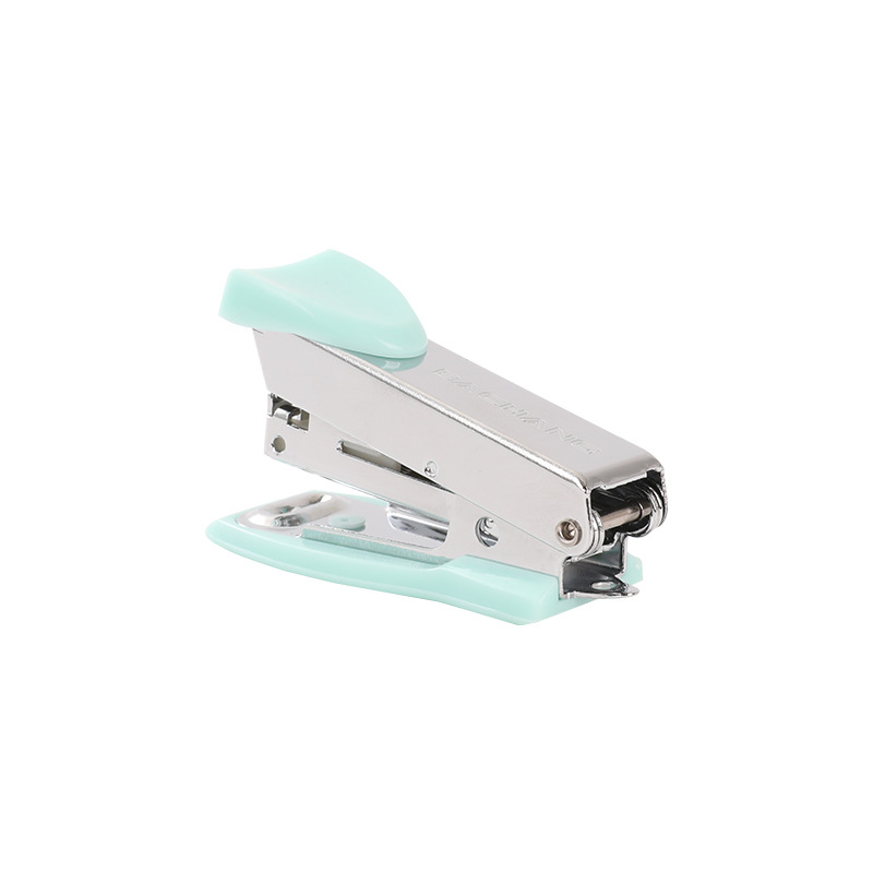Macaron Color Mi You stapler, hand-held, effortless and portable, office and student stapler, wholesale in stock Item Picture