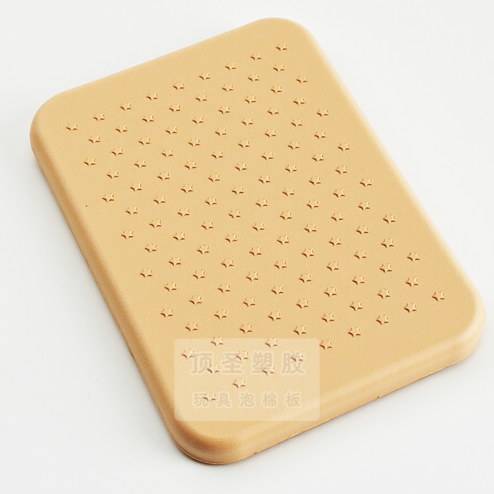 Customized EVA star board in red, yellow, blue and green, hard double-sided star foam board, can be added with logo trademark