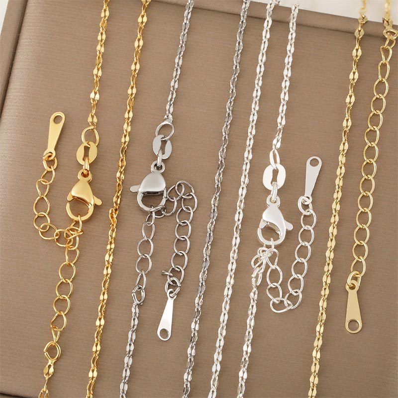 链条/塑料链条/链条配件/塑料单排钻链/13公分铝链细节图