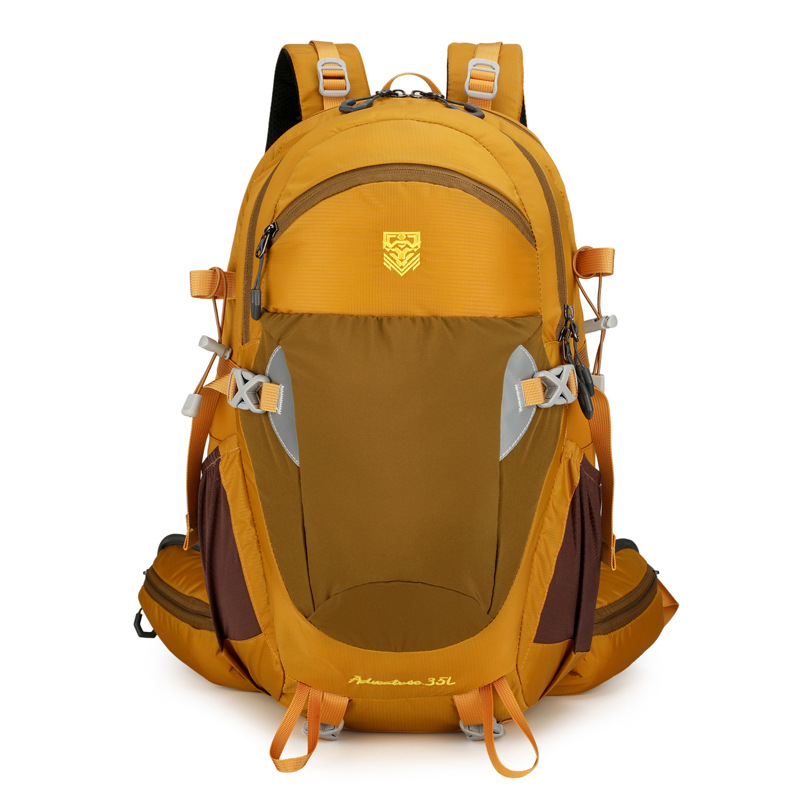 Cross-border hiking and mountaineering backpack, multi-functional sports backpack, detachable suspended bracket, large-capacity outdoor double backpack
