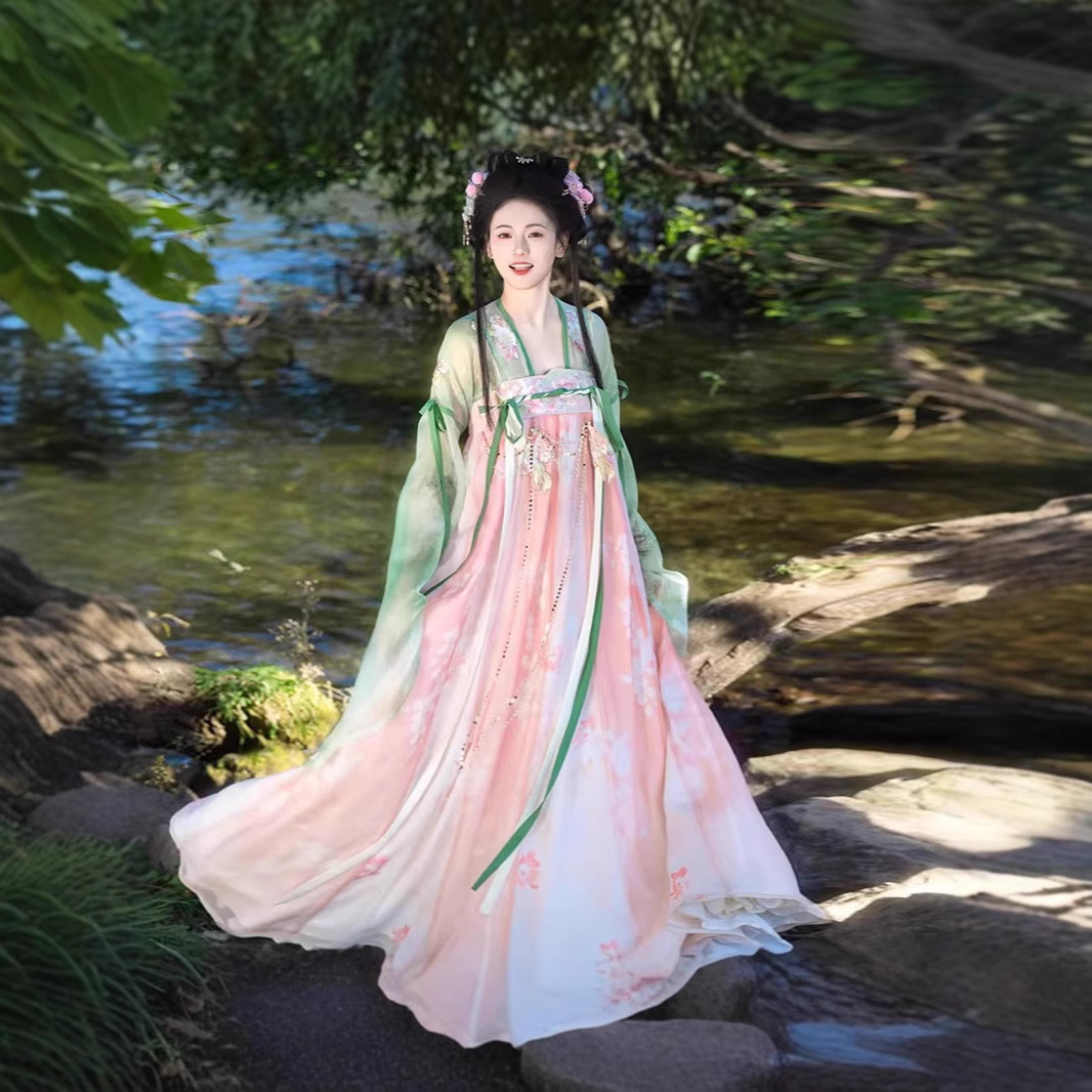 汉服/禅茶服/禅舞服实物图