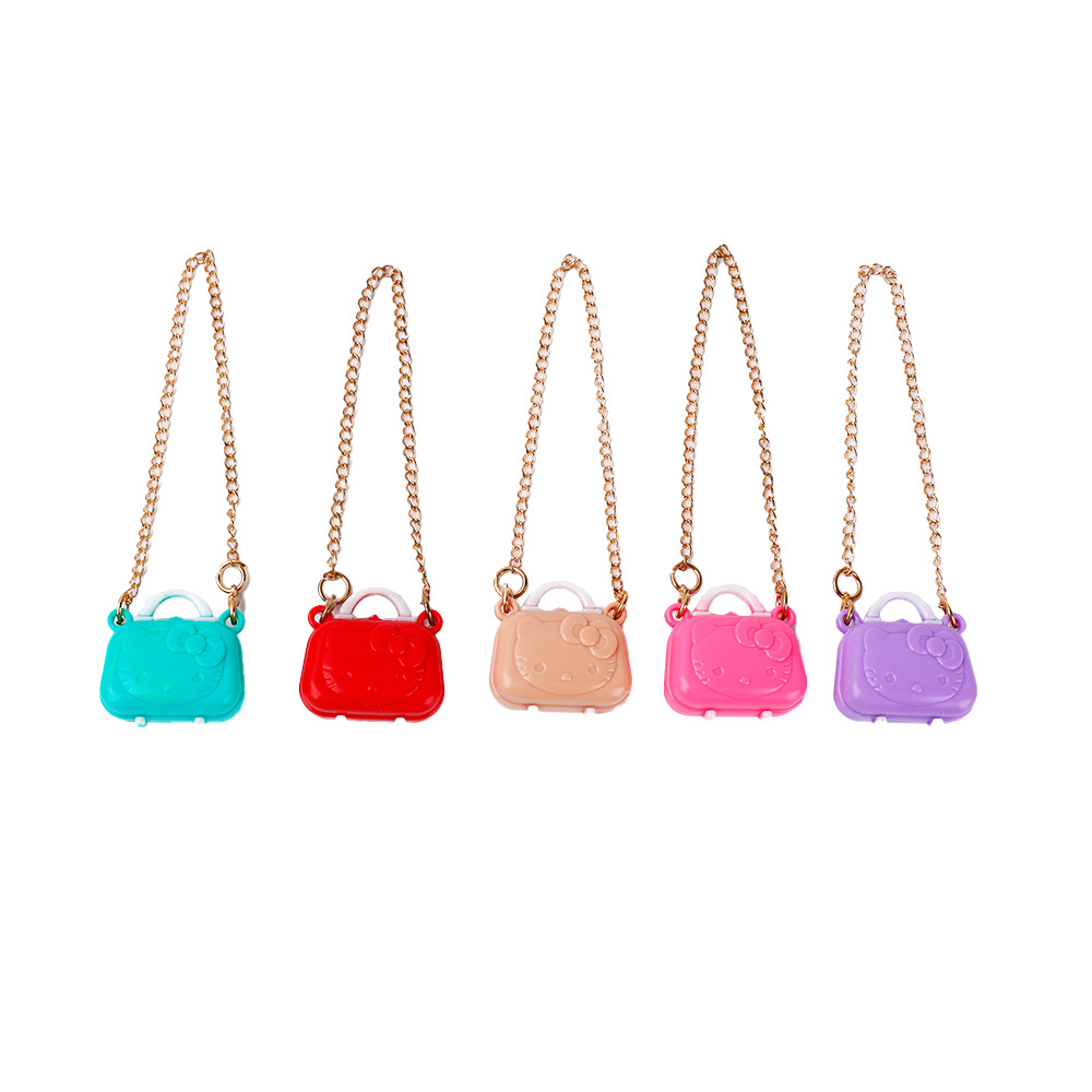 Mini bags, suitcases, handbags, kt cartoon pendants, multi-color cute keychains, pendants, dolls, accessories, chains Item Picture