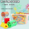 Factory wholesale of smart building blocks sets, children's educational assembly and assembly diy toys, street stalls, smart magic sticks details Picture
