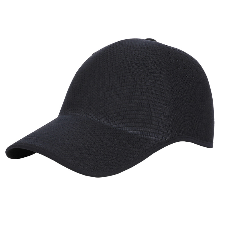 Seamless one-piece baseball cap for men and women, outdoor casual sports baseball cap, summer breathable and convenient sun protection cap Item Picture