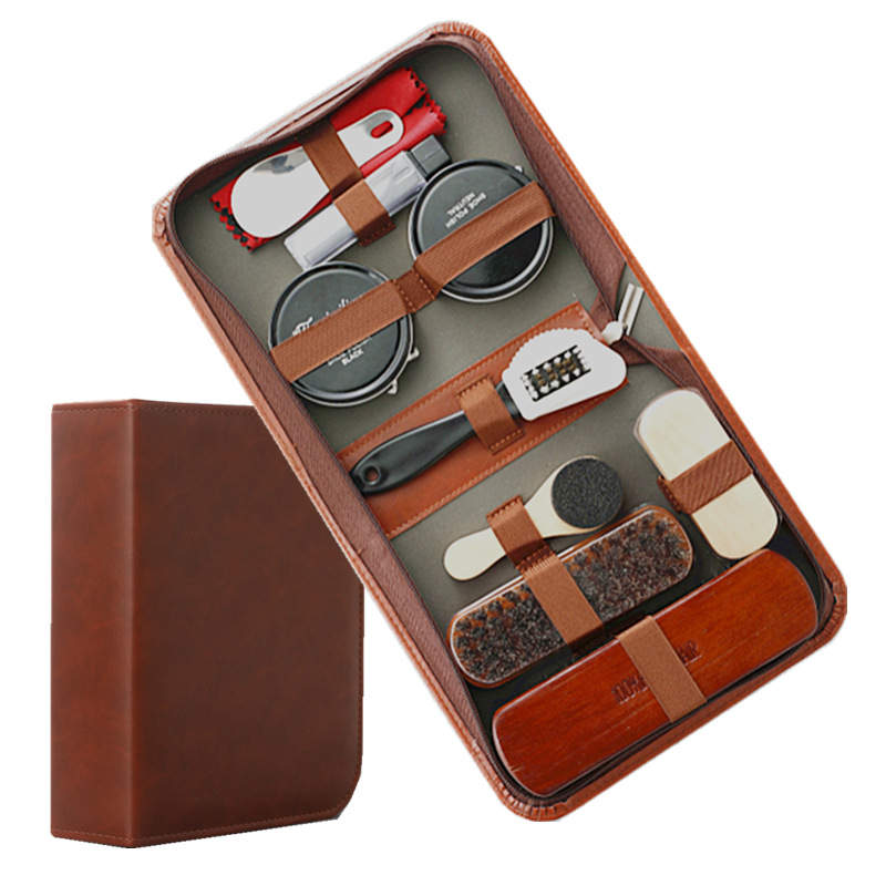 Shoe polish: Colorless leather shoe polish, shoe brush, no damage to shoes, soft suede leather shoe brush, horsehair brush, a perfect shoe polishing tool Application Scenario