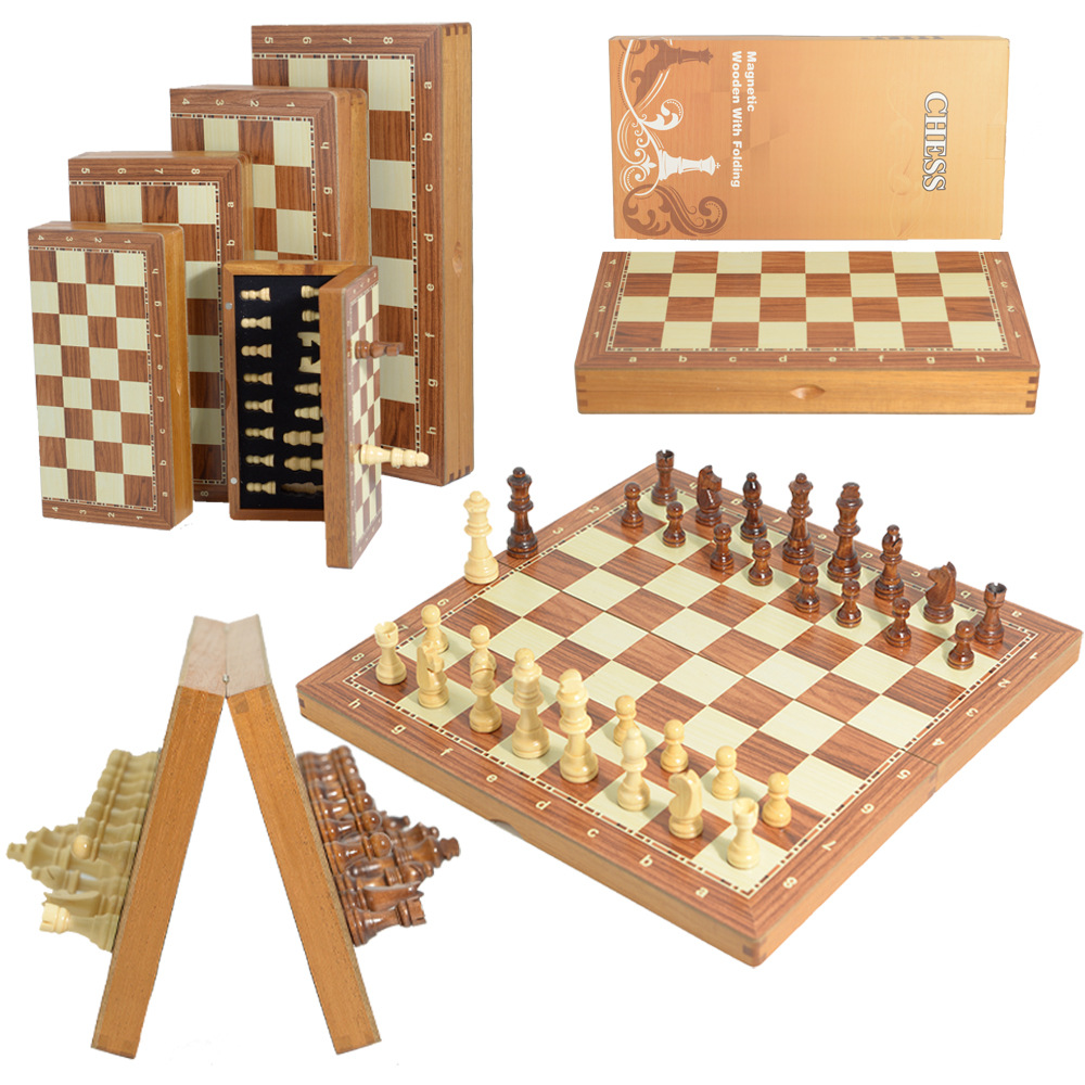 Redwood magnetic international chess board game toys, entertainment cards, multi-sized cross-border factory direct sales and wholesale