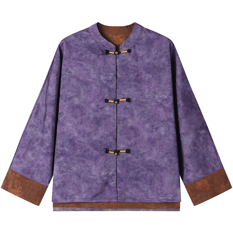 刺绣/汉服女长袖中国风白底实物图