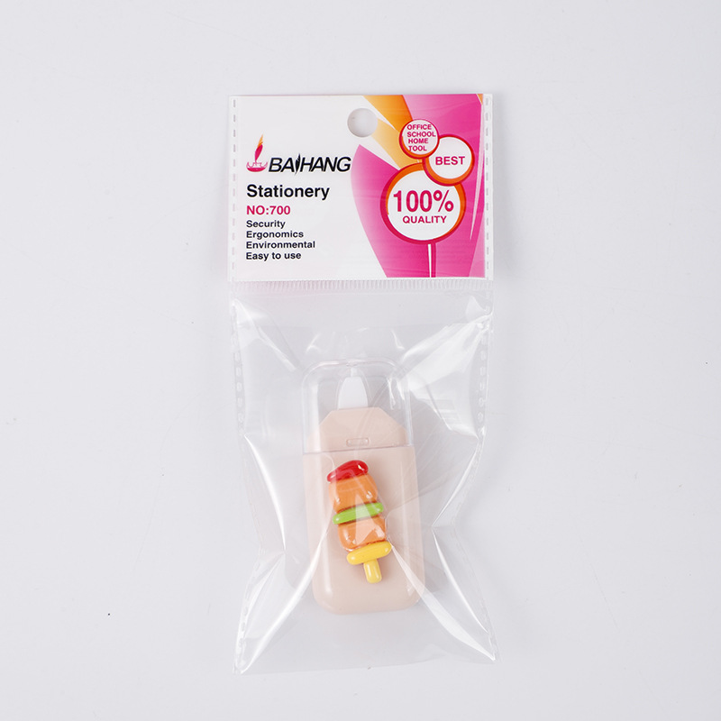 BH700 Portable Correction Tape, mini food, cute cartoon correction tape, portable high appearance level correction tape, stationery Specification image