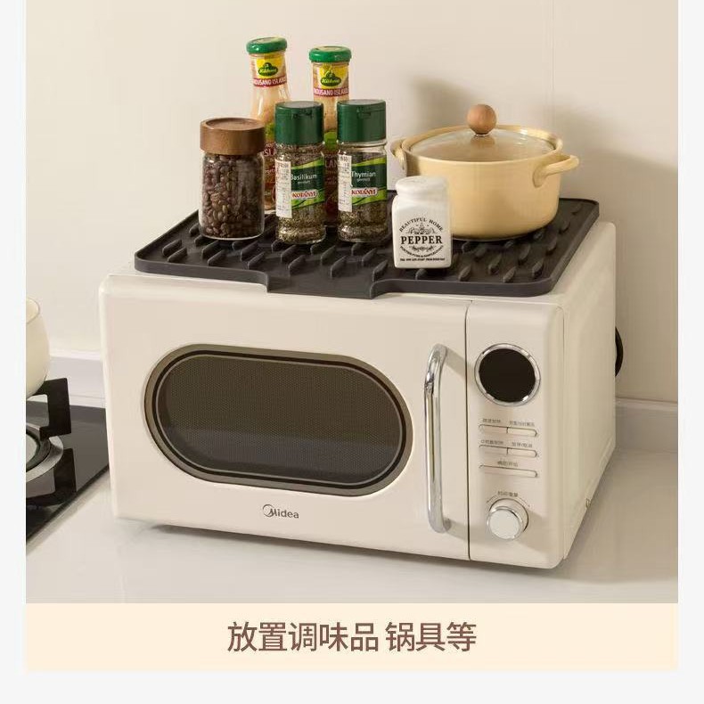 Silicone water-draining pad for countertop slope, kitchen heat-resistant and heat-insulating pot pad Specification image