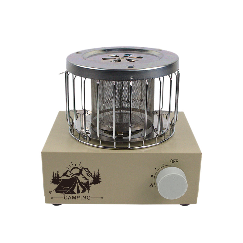 Outdoor camping burner and stove, portable split type gas stove for the wild, camping heating, tea-making, multi-functional picnic stove Item Picture