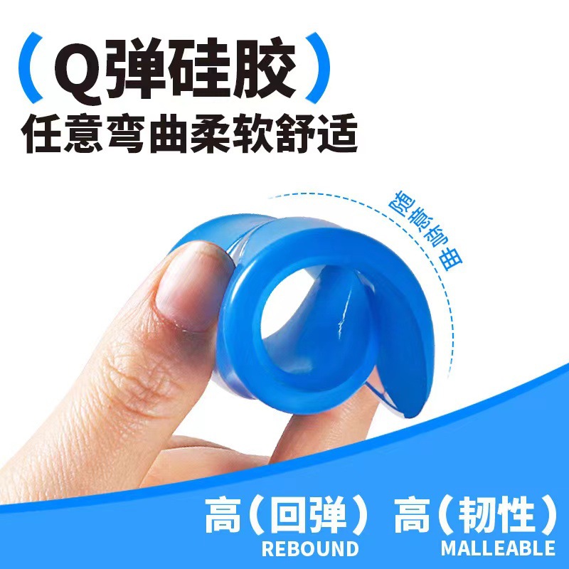 Silicone heel half pad for bone spurs, shock absorption and pain relief for men and women during long-term standing exercise, soft and elastic to relieve heel pain and Achilles tendinitis insole details Picture