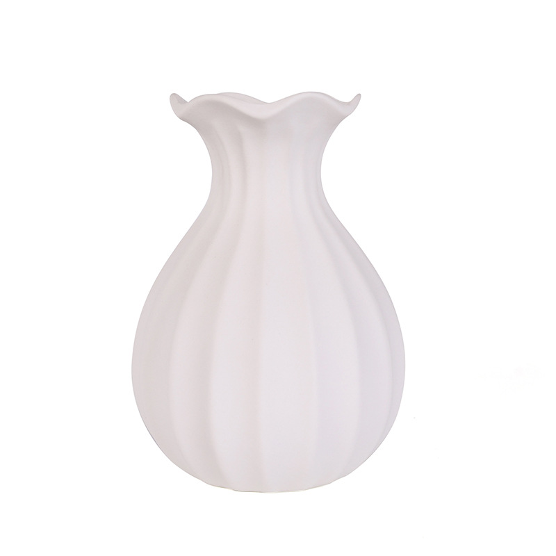 2025 Fresh and elegant Ceramic Vase, creative, fashionable, simple and modern living room, dining table, TV cabinet, dried flower arrangement and flower vase Item Picture