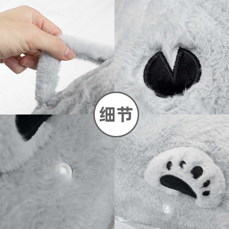 Little Bear children's doll sleeping bag 2-in-1 spring and autumn cartoon animal plush pillow anti-kick quilt pure cotton skin-friendly Application Scenario