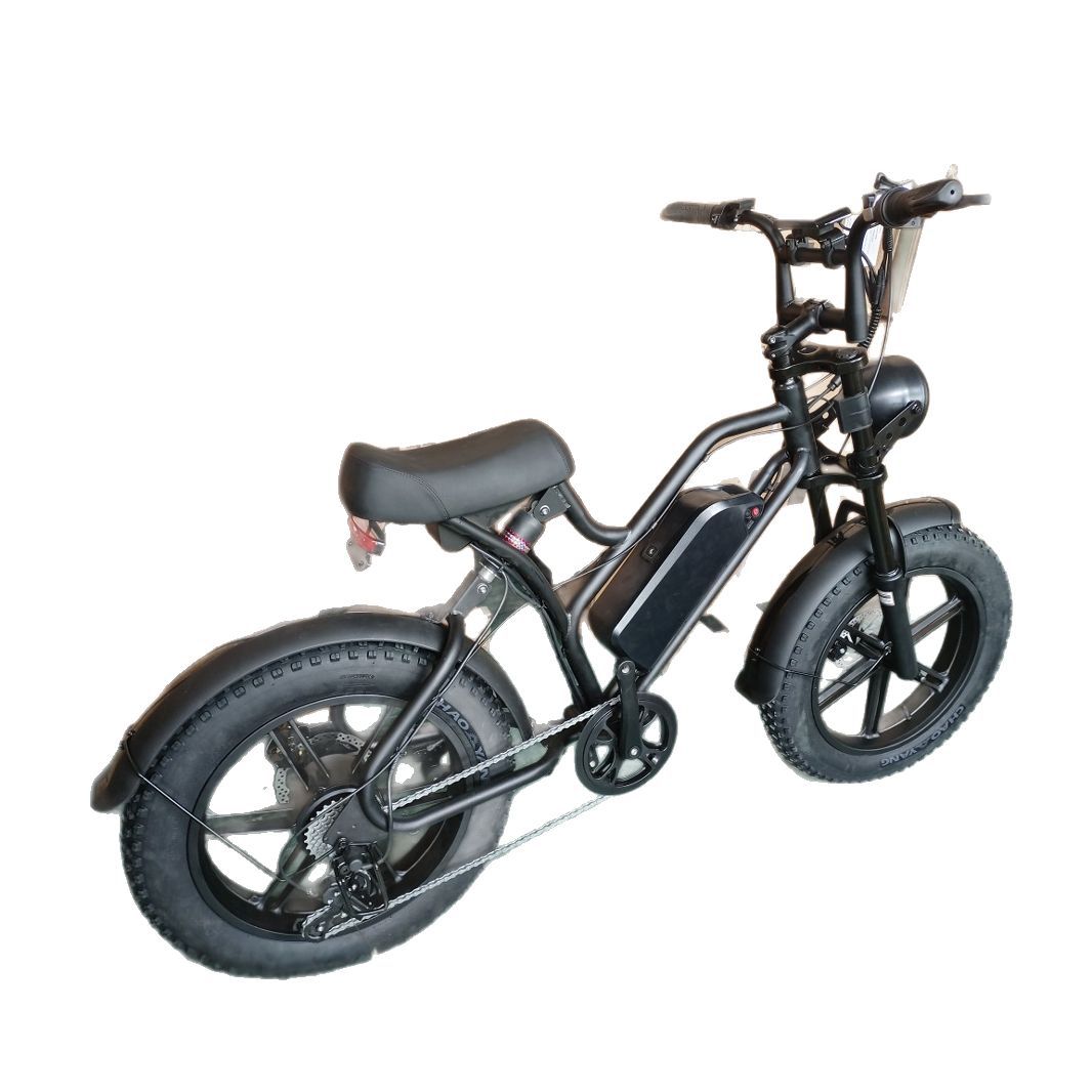 Ebike 20-inch electric bicycle with fat tire 4.0super73 long-range electric assist snow and beach bicycle Item Picture