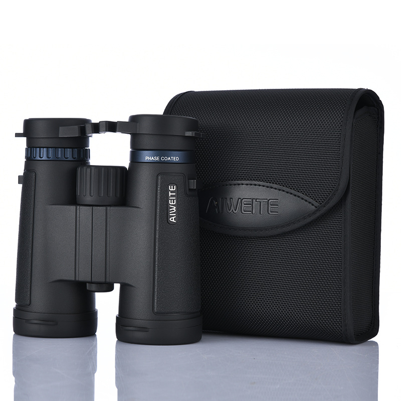 AIWEITE10X42ED lens high-magnification high-definition peak and bird watching nitrogen-filled waterproof professional telescope