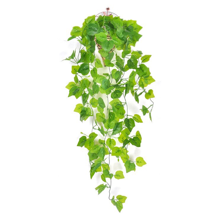 Artificial green vine, artificial green leaf, artificial plant wall hanging, climbing plant wall accessories, climbing ivy wall hanging Item Picture