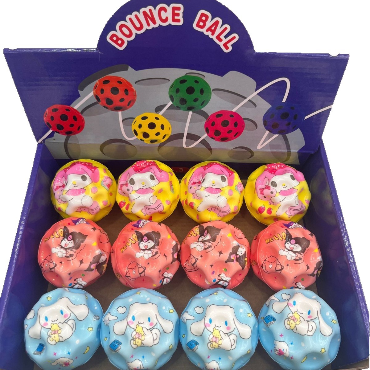 The wrist bouncy ball is a must-play tool for children's wrist strength players. It has strong bouncing and rebound force Item Picture