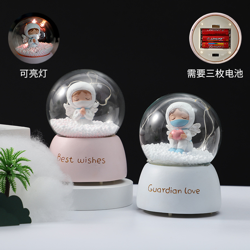 Medical staff ornaments and ornaments, resin handicrafts of the epidemic prevention hero Florence Nightingale, tabletop souvenirs, theme handicrafts Specification image