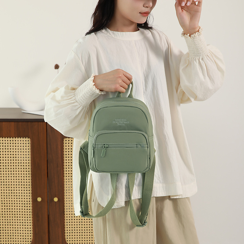 Oxford Cloth backpack for women, new large-capacity lightweight schoolbag, travel student backpack details Picture
