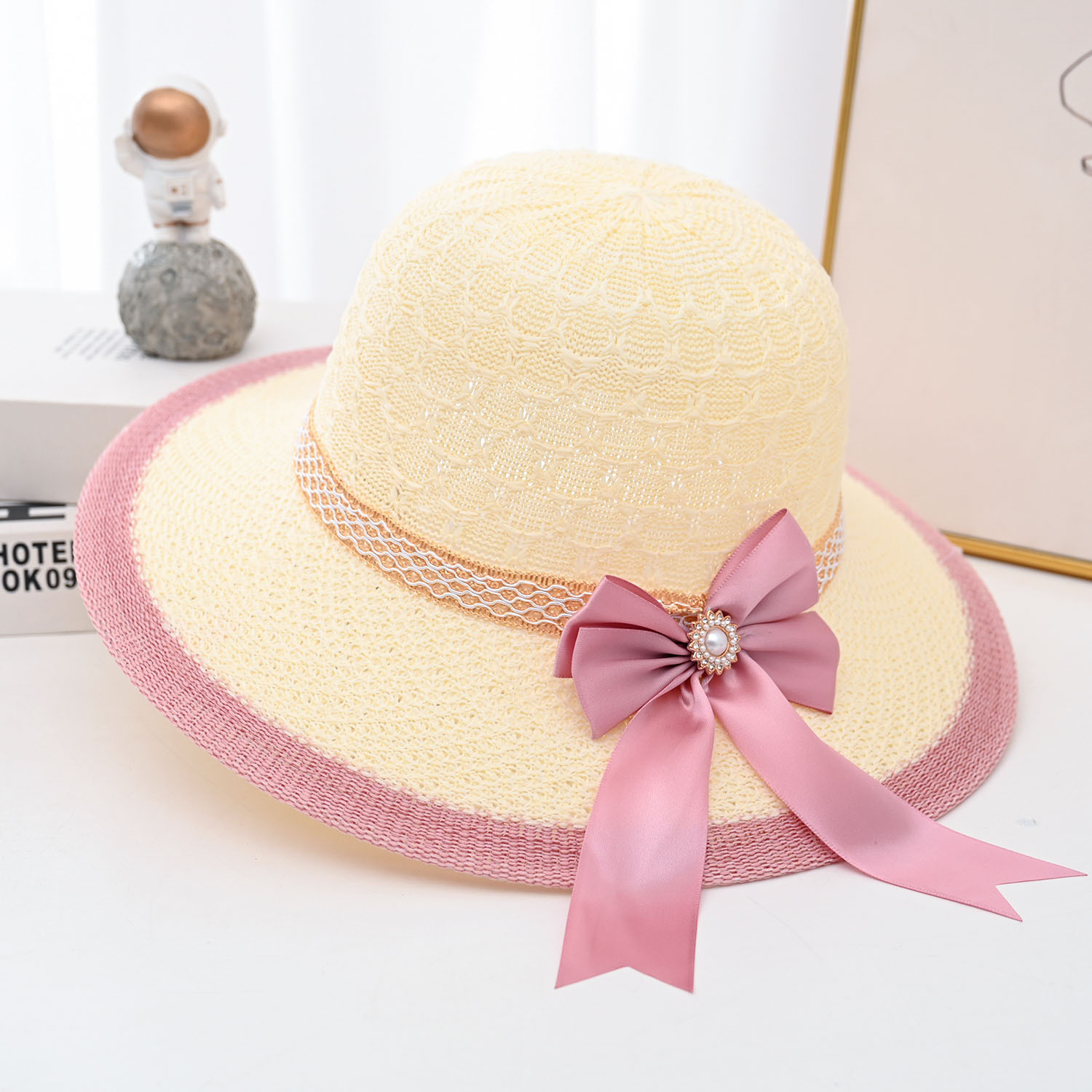 帽子/棒球帽/草帽/遮阳帽/小麦秸秆草帽产品图