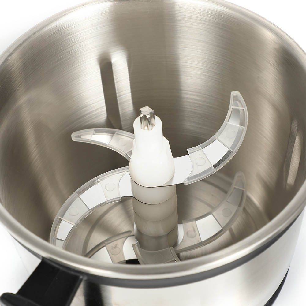 Cross-border new product: Plug-in large-capacity multi-functional meat grinder, home stainless steel baby food processor details Picture