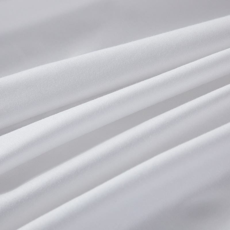 Wholesale of four-piece sets of white bed sheets and duvet covers for five-star hotel linens, guesthouses and homestays Application Scenario