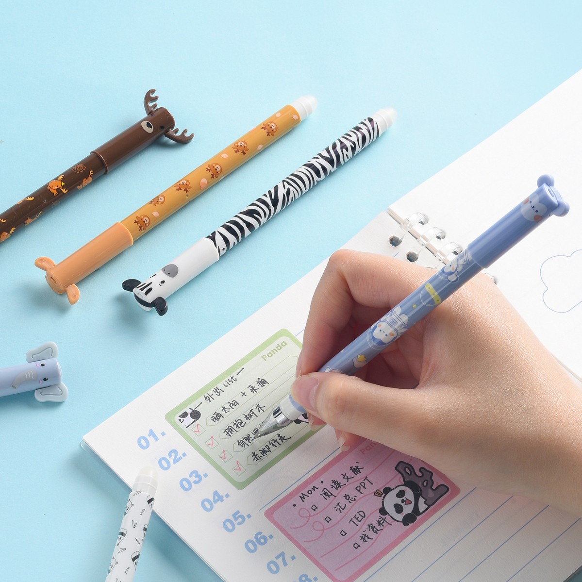 中性笔/按动笔/书写工具/三菱中性笔/中性笔0.7mm产品图