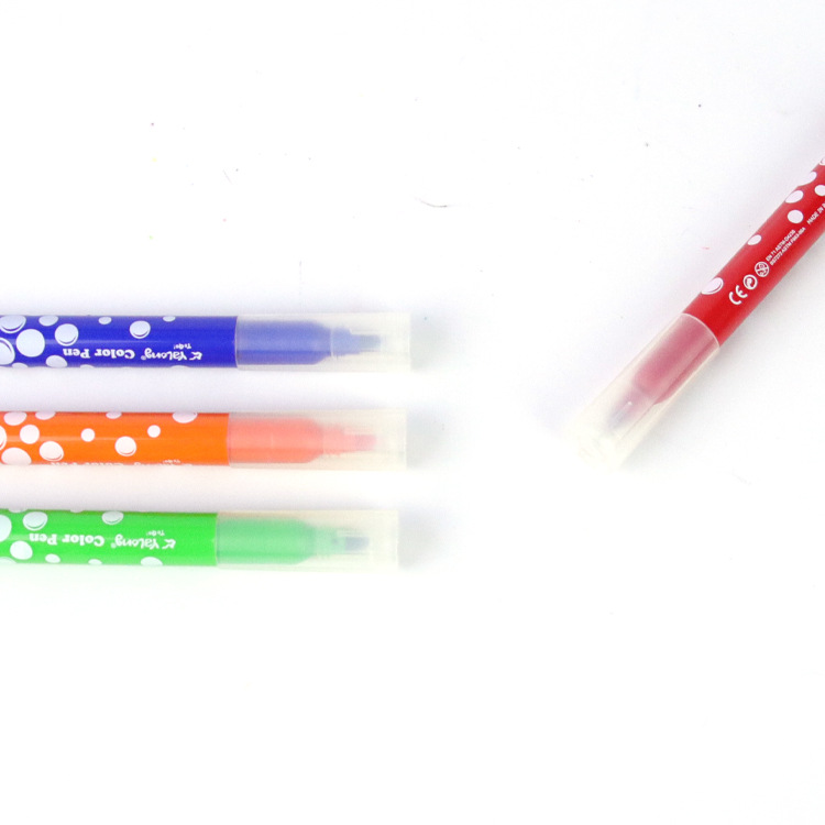 Yalong Cross-border 6/12 high-quality student art supplies in color, including colored pens, cartoon colors, and giant watercolor pen paintings Application Scenario