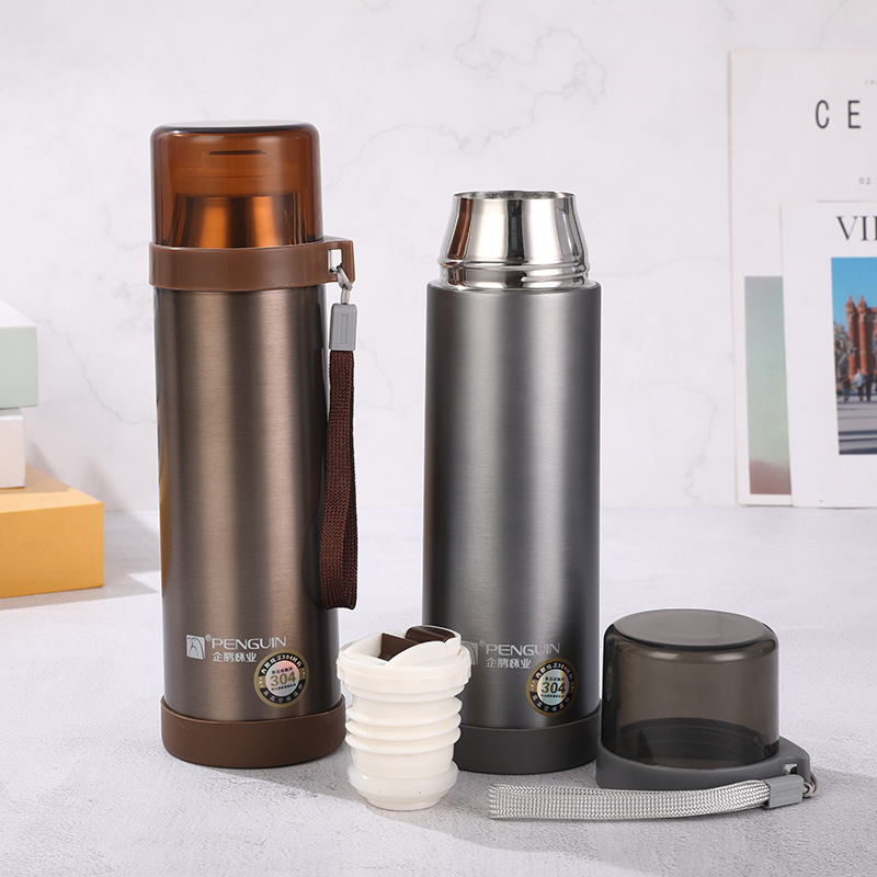 Wholesale of 350ml/500ml bullet-shaped, straight, 12-hour insulated 304 portable cups directly supplied by the manufacturer Specification image