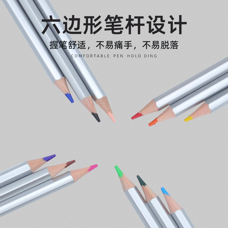 铅笔/彩色铅笔/原木彩色铅笔/儿童铅笔带卡通橡皮/开自动铅笔学季产品图