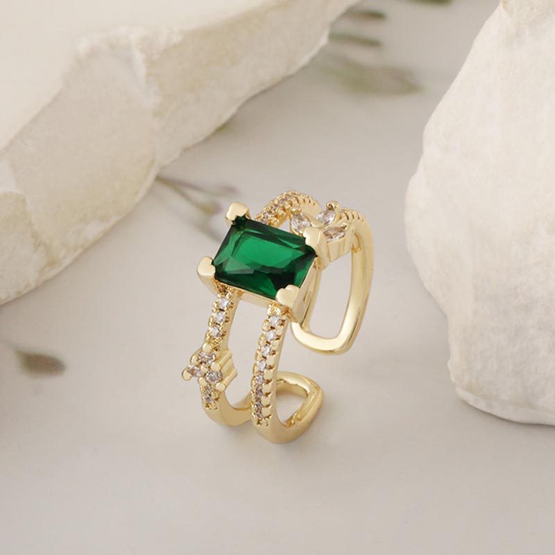 戒指/银戒指女个性/银戒指/韩版戒指不掉色/法式戒指细节图