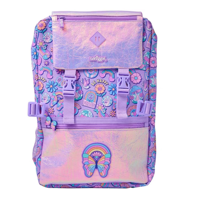 ويستطيع الأطفال الذين يحملون حقائب مدرسية من طراز Smiggle الكبيرة في أستراليا الحصول على حقائب ترفيهية مزدوجة في الهواء الطلق Item Picture