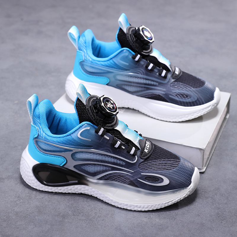 أحذية أطفال جديدة للخريف بإبزيم دوار، أحذية كرة السلة، أحذية رياضية كبيرة 2025 للأولاد والأطفال الأكثر مبيعًا