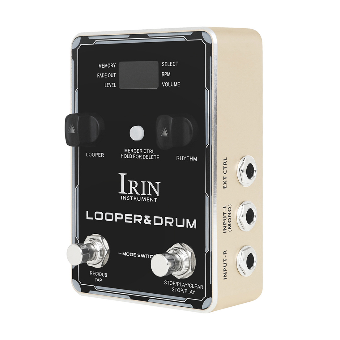 Crossover LOOP efectos de caja de ritmos guitarra eléctrica efectos integrados frases instrumentales loops grabación de batería efectos de un solo bloque