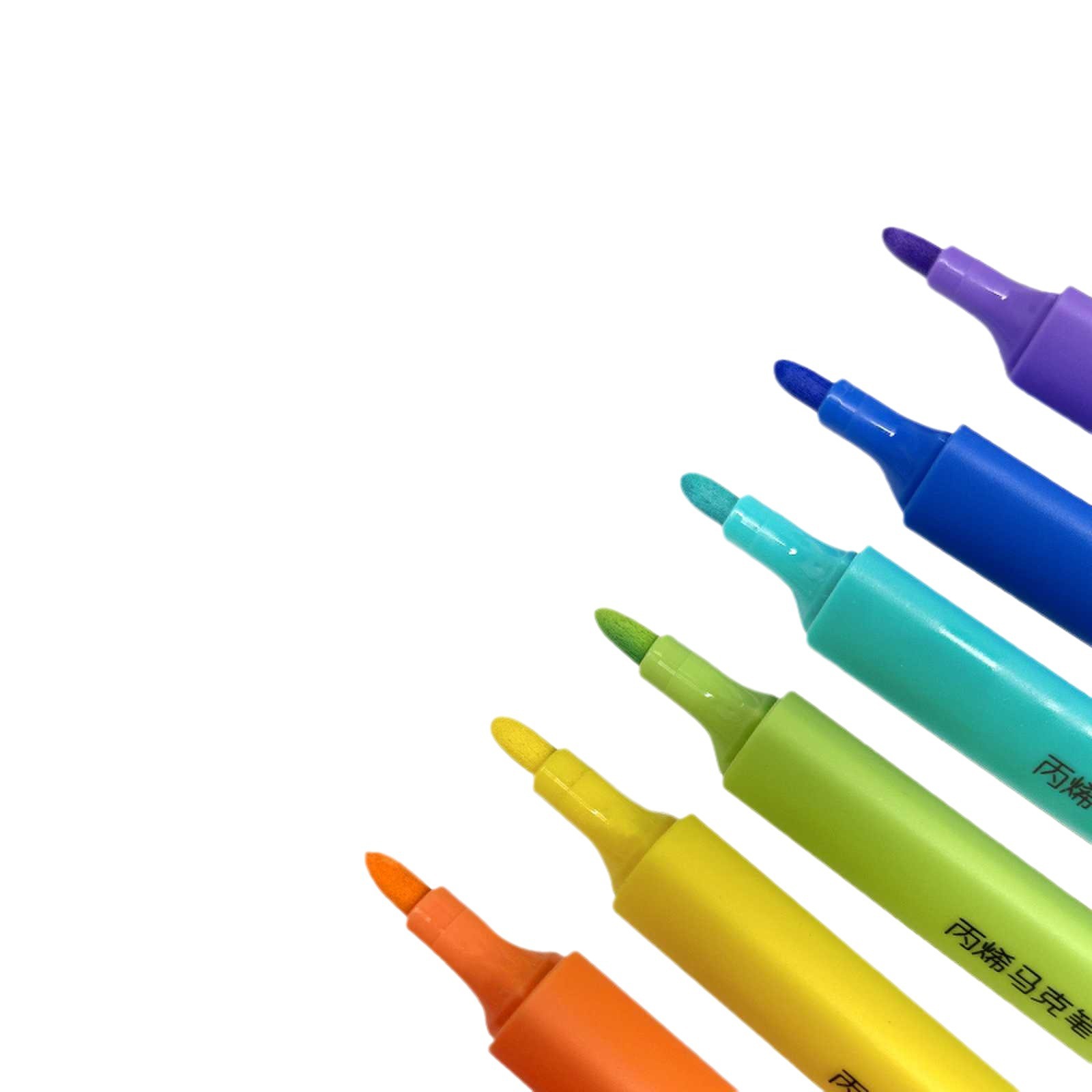 Acrylic marker pens, graffiti and painting watercolor pens, marker pen sets, children's brushes, student high appearance level markers Item Picture