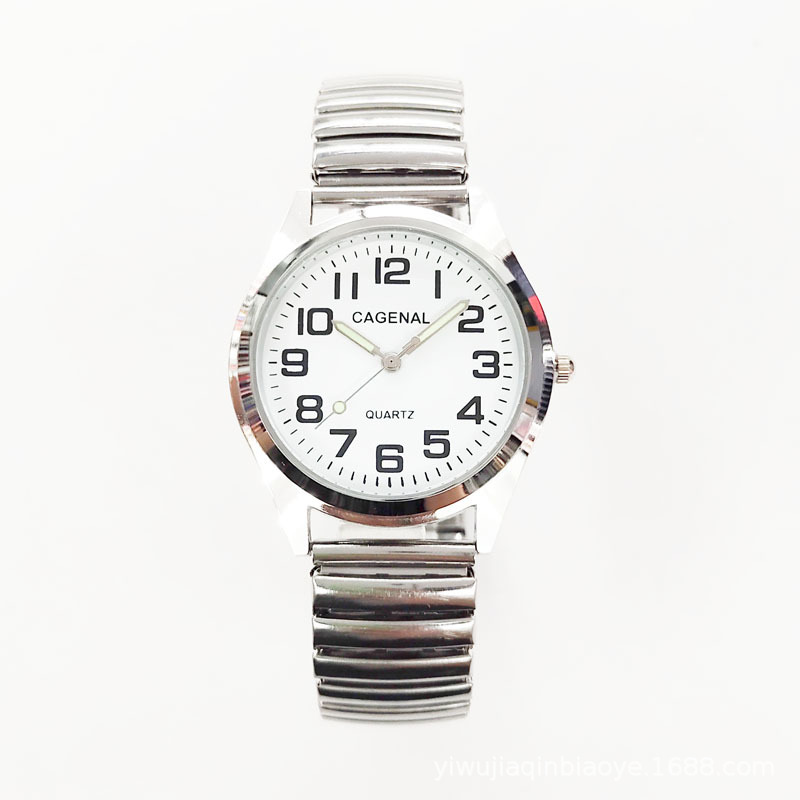 Elastic band digital senior watch, elastic band advertising gift watch, couple watch, ordinary life waterproof watch Specification image