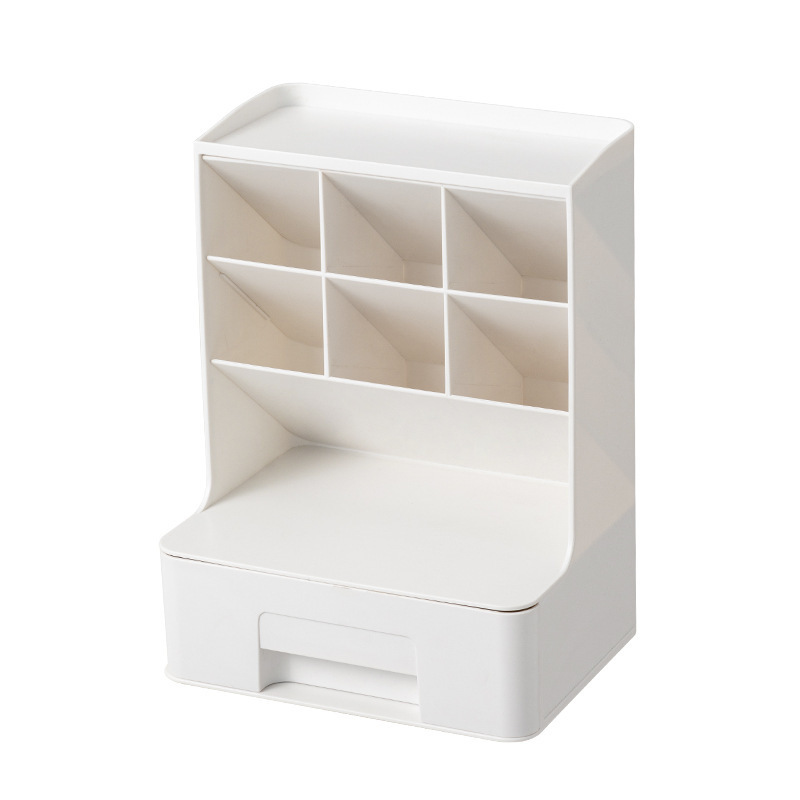 Woven storage basket, makeup storage box, multi-functional storage and organization basket Item Picture