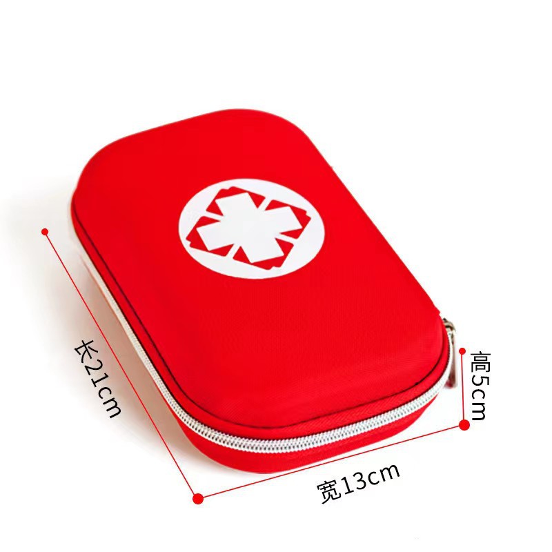 Car first aid kit, family and outdoor portable emergency kit, EVA first aid set, storage bag, rescue medical supplies Item Picture