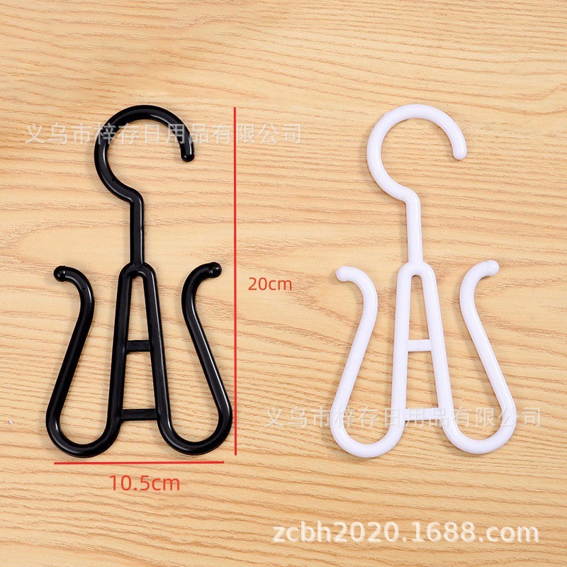 Plastic slipper hooks, supermarkets, shopping malls, household cotton shoes, sandals, flip-flops, fashionable display shoe racks, wholesale slipper racks details Picture