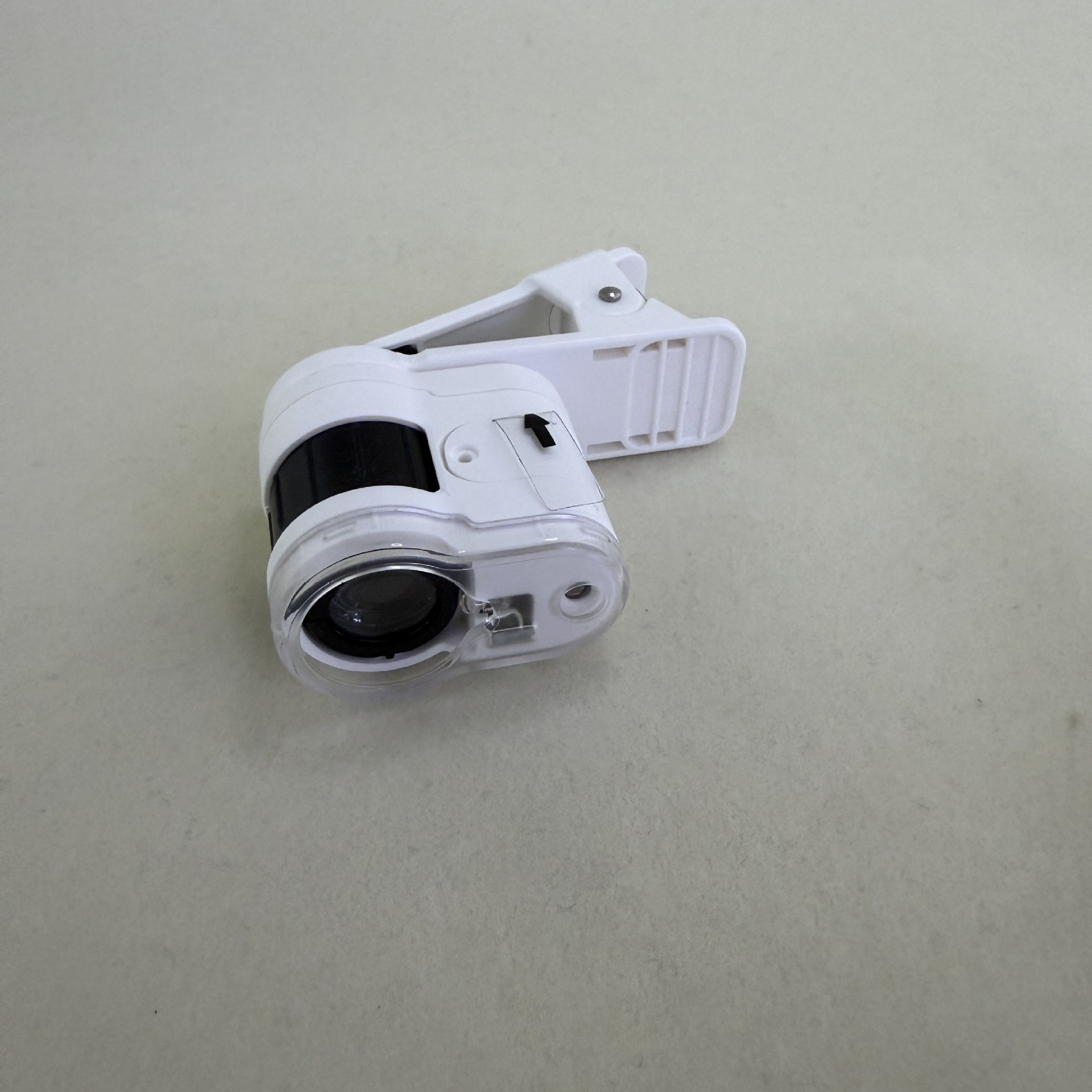 New 60x portable mini microscope with phone holder magnifying glass for jade calligraphy and painting appraisal, equipped with LED ultraviolet light Specification image