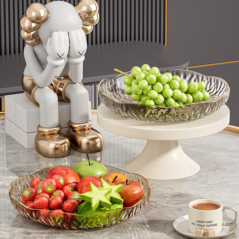 果盘/水果篮/堅果分隔容器/餐具/陶瓷碗可爱细节图