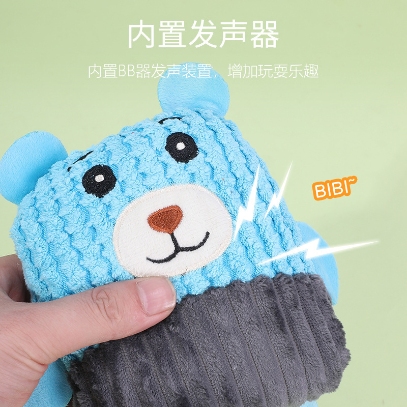 Amazon's best-selling dog toys include sound-resistant, chewy corn wool small dog dolls and teething pet plush toys Specification image