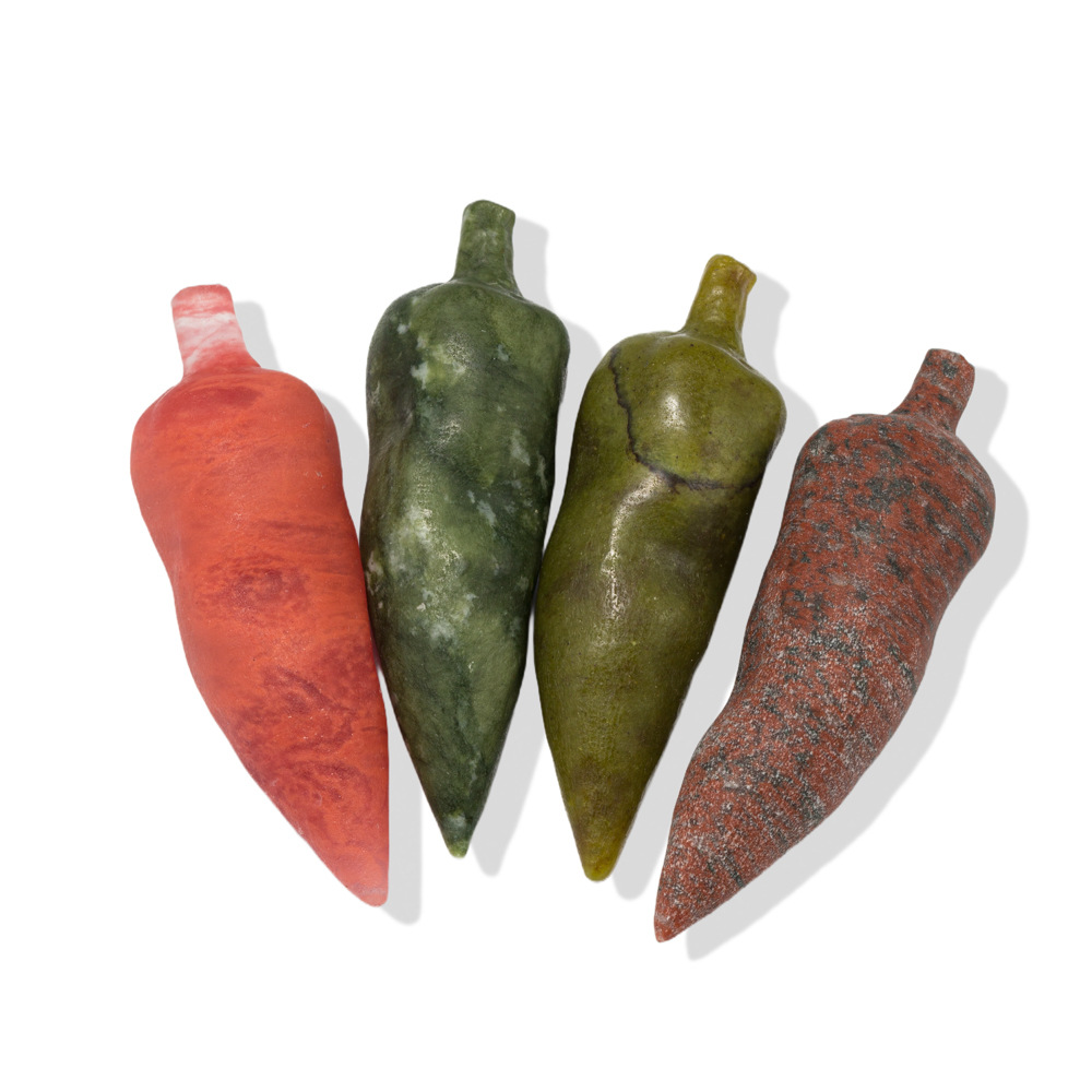 天然石仿真蔬菜苦瓜萝卜娃娃屋食材摆件微景观装饰水晶摆件工艺品