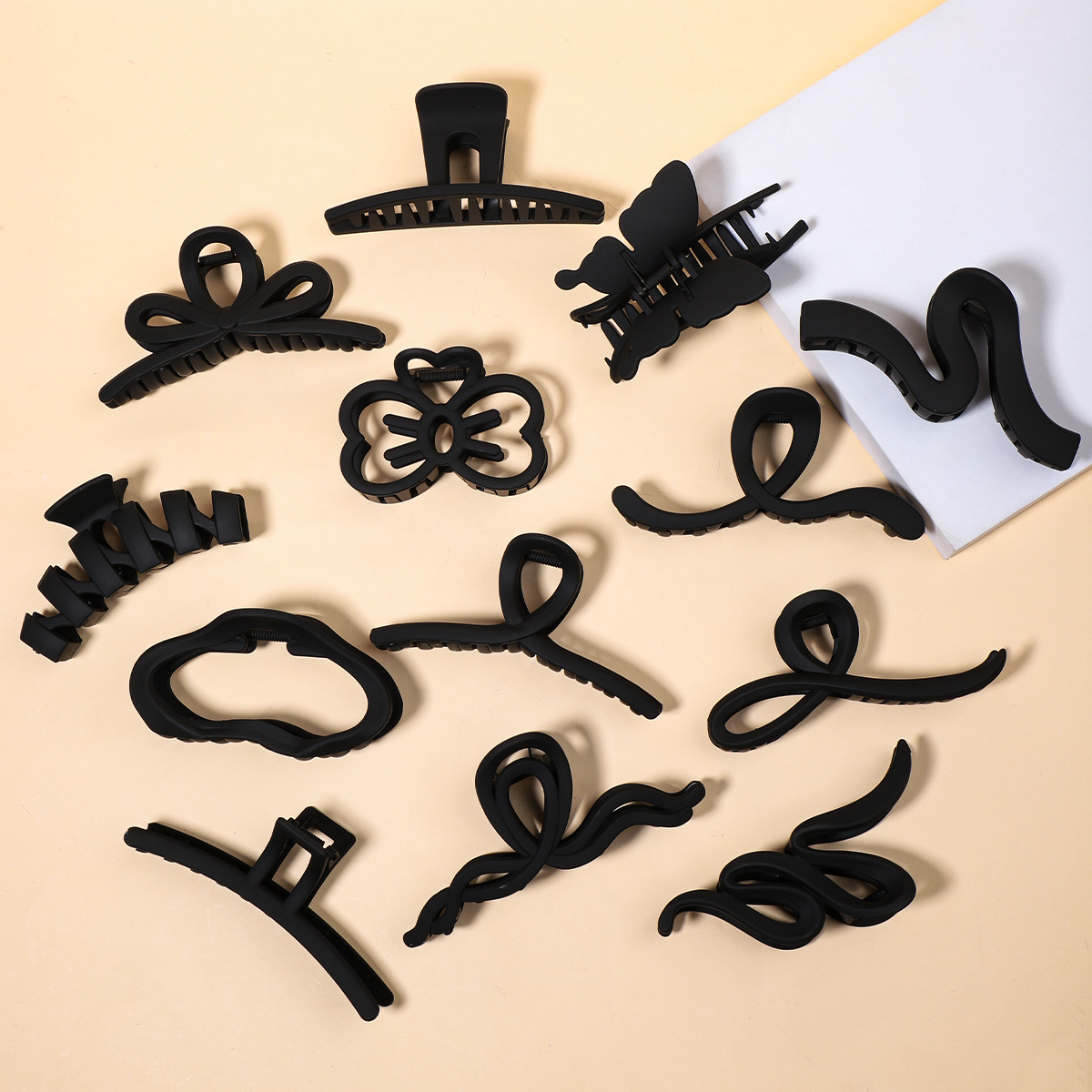 Fengpin Black 13PCS Grabber set, AliExpress Cross-border Amazon combo, back of the head bun wholesale manufacturer